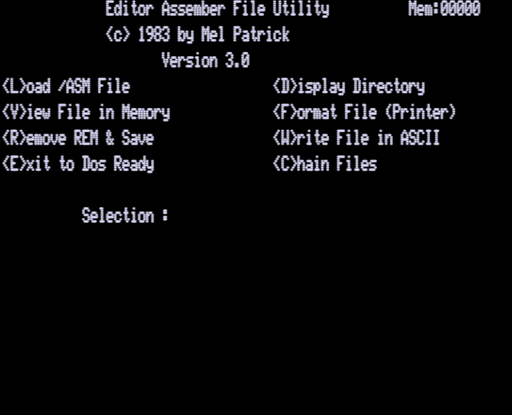 Screen shot